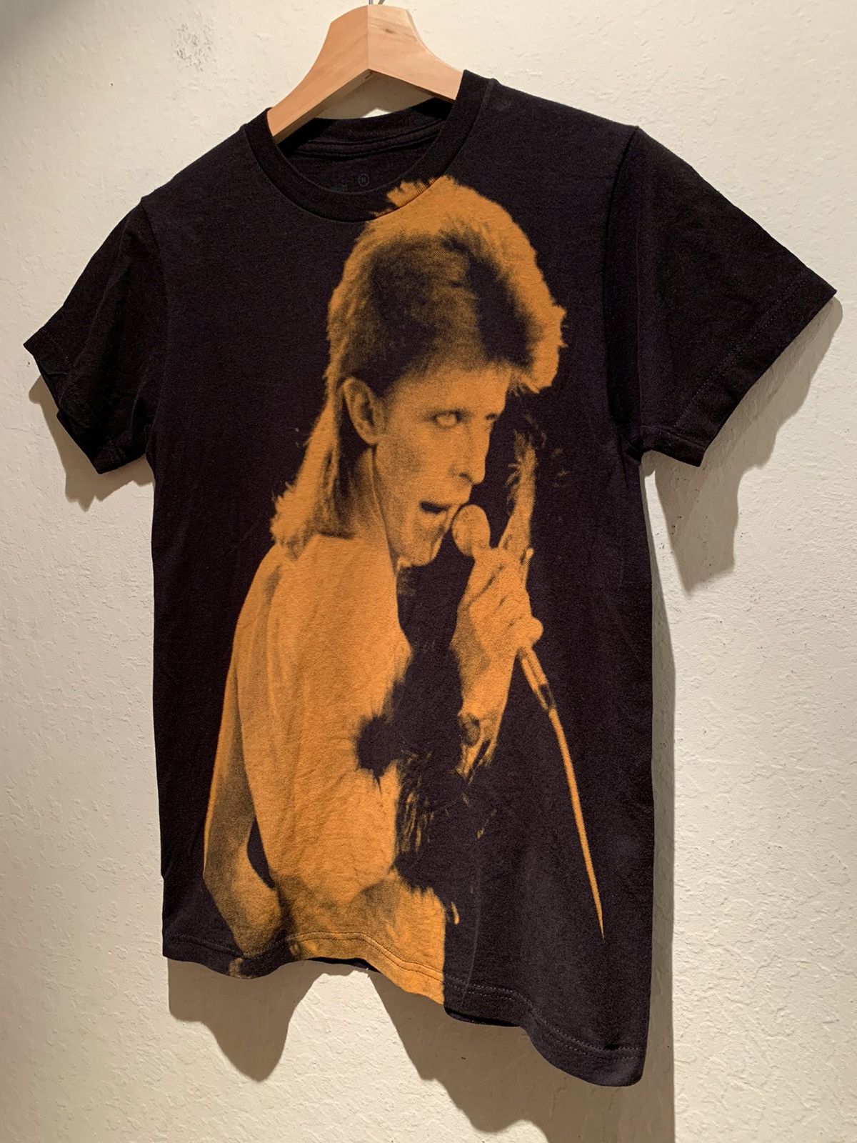 Band Tees *RARE* David Bowie Big Print Front AOP Band Music T-Shirt S Size US S / EU 44-46 / 1 - 1 Thumbnail
