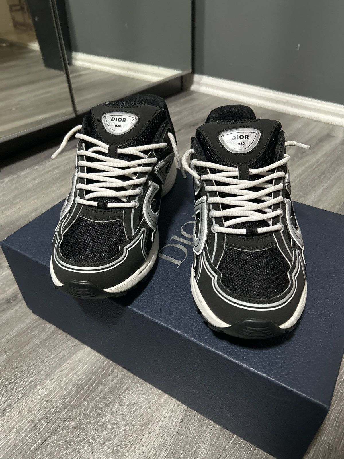 Dior Dior B30 Black & White Size 43(10M) Size US 10 / EU 43 - 4 Thumbnail