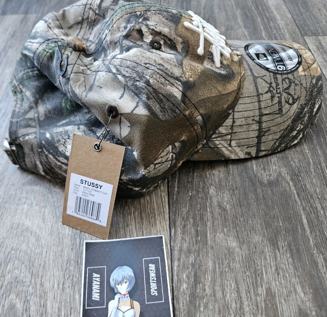 Stussy New Era Basic 9Twenty RealTree Camo Cap | Grailed