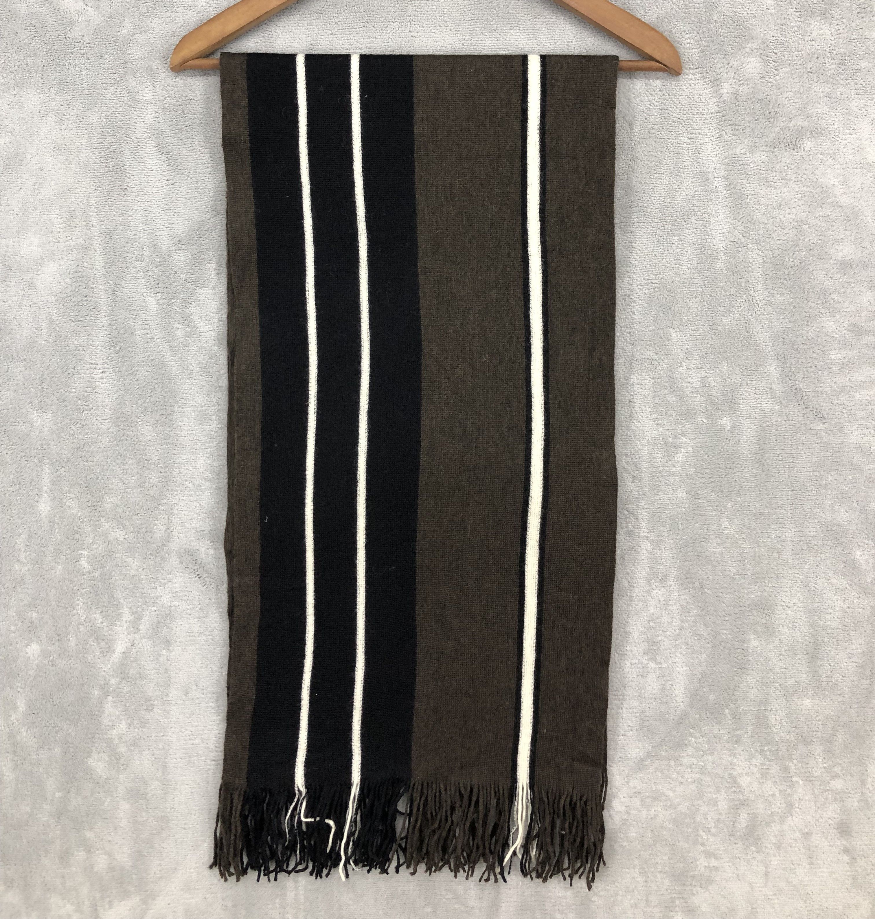 Japanese Brand × Takeo Kikuchi Takeo Kikuchi Wool Scarf Muffler Neck Scarf Size ONE SIZE - 1 Thumbnail