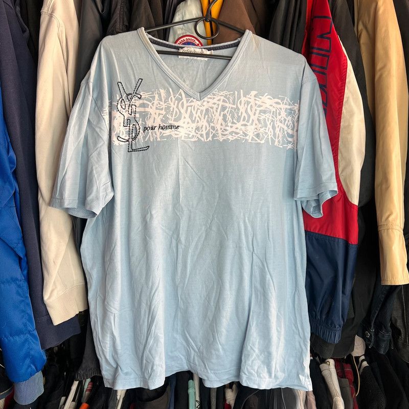 Yves Saint Laurent tshirt ysl yves saint Laurent L Size US L / EU 52-54 / 3 - 1 Thumbnail