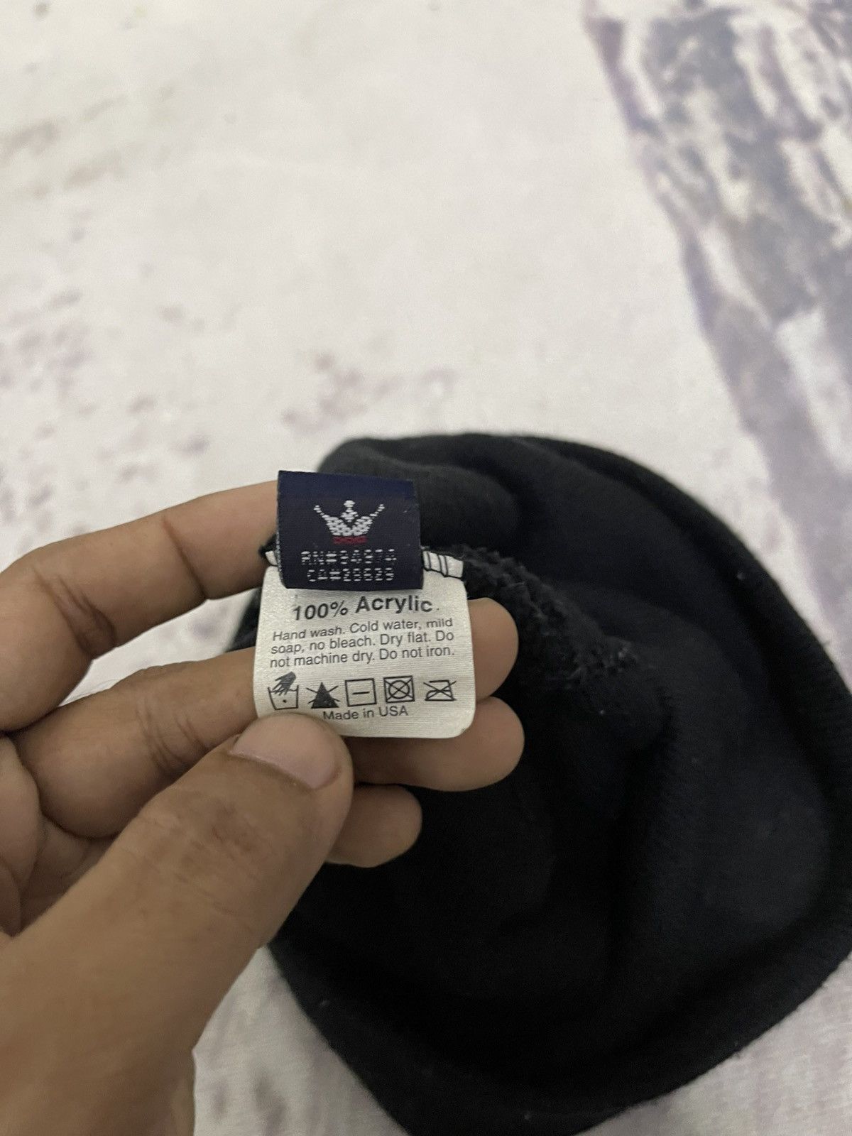 Stussy 90s STUSSY SMALL LOGO BEANIE HAT Size ONE SIZE - 8 Thumbnail