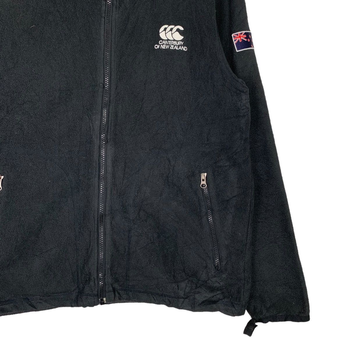 Canterbury of New Zealand CANTERBURY Embroidery Logo Zipper Fleece Jacket #1020-C46 Size US L / EU 52-54 / 3 - 4 Thumbnail