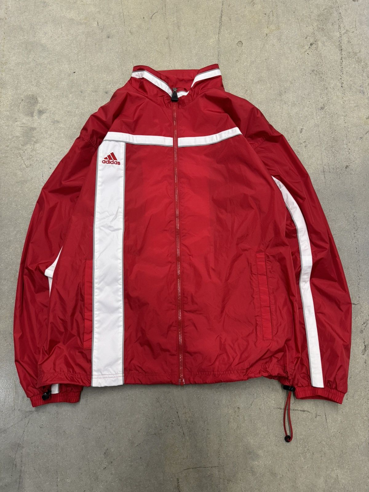 Adidas Vintage Adidas Windbreaker Size US XL / EU 56 / 4 - 2 Thumbnail