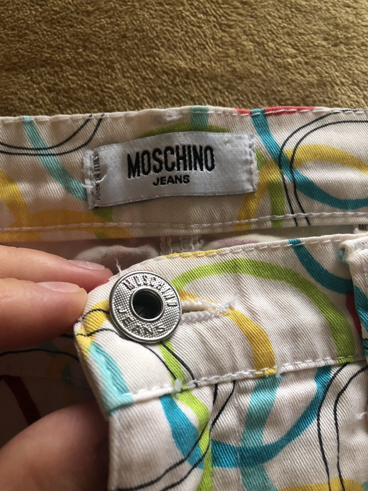 Moschino × Vintage RARE MOSCHINO JEANS VINTAGE DESIGNER SHORTS Size 27" / US 4 / IT 40 - 4 Thumbnail