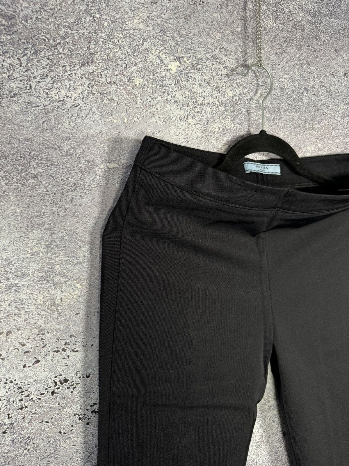 Designer × Prada × Vintage Prada leggings woman y2k luxury black oldmoney Size 28" / US 6 / IT 42 - 5 Thumbnail