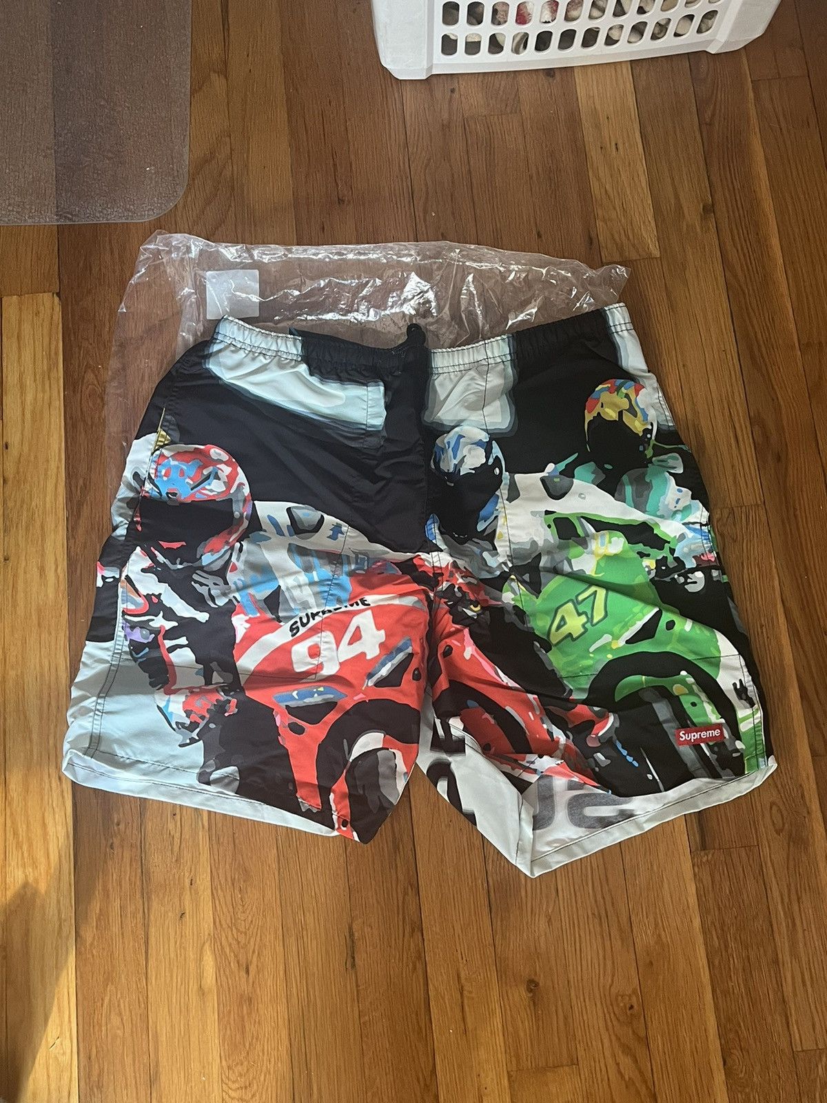 Supreme Racing Shorts | Grailed