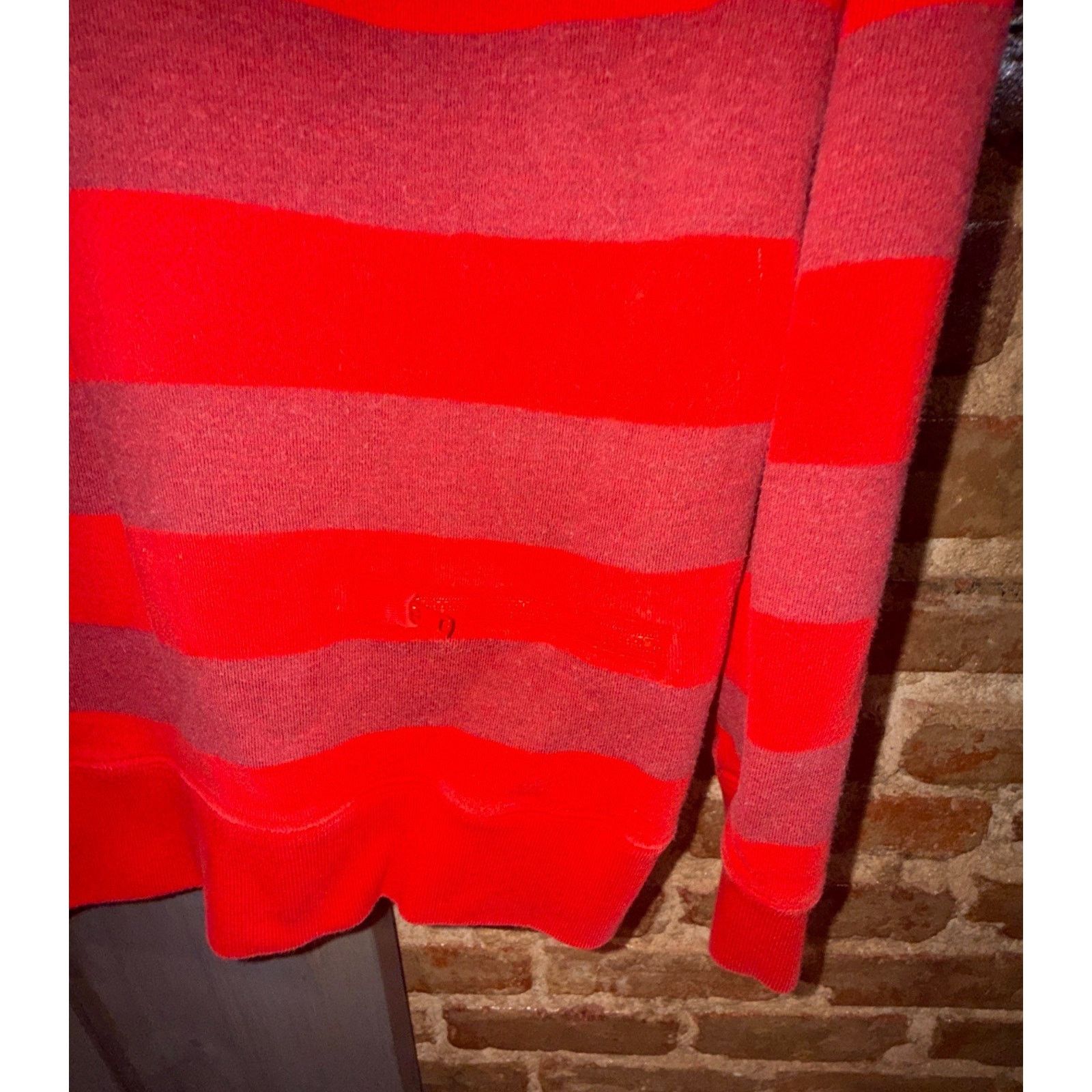 Nike Nike 6.0 Red Striped Crew Neck Sweatshirt Men's Sz XL Grunge Size US XL / EU 56 / 4 - 3 Thumbnail