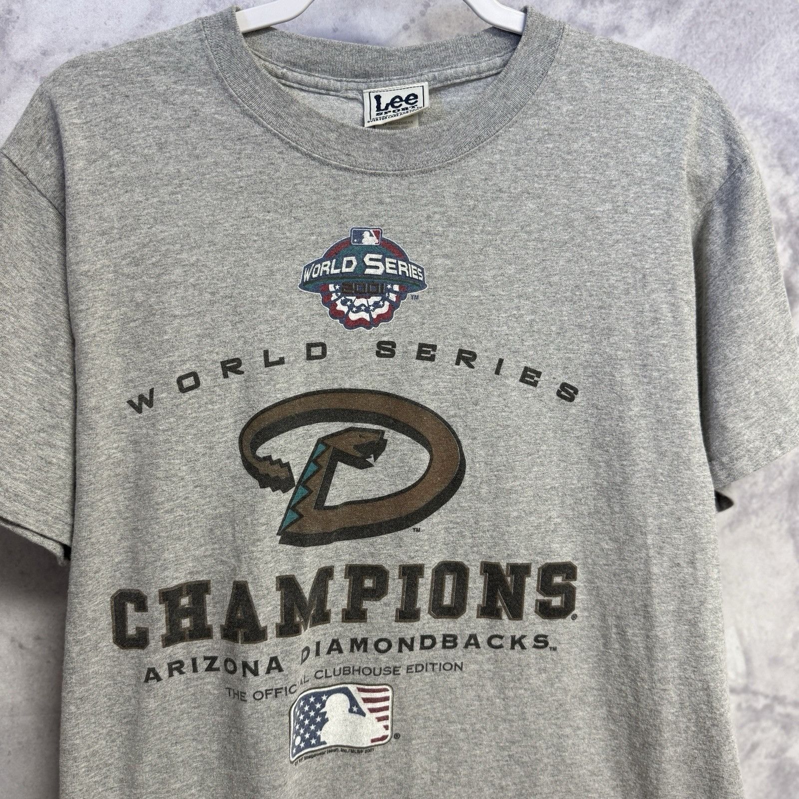 Vintage Vintage Arizona Diamondbacks T Shirt Medium World Series Size US M / EU 48-50 / 2 - 1 Thumbnail