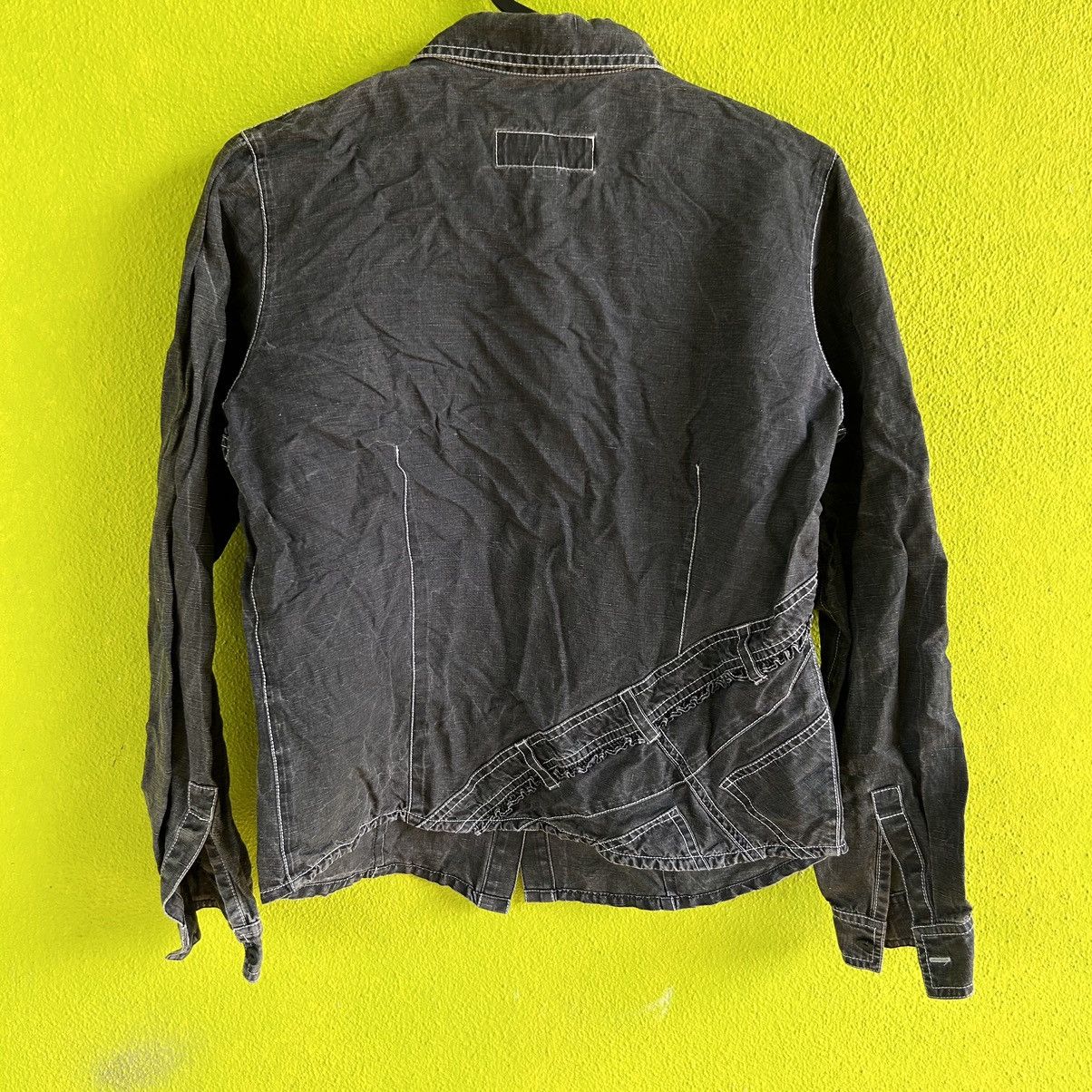 Japanese Brand Vintage Louis Féroud Paris Designer Button Down Shirt Size M / US 6-8 / IT 42-44 - 7 Thumbnail