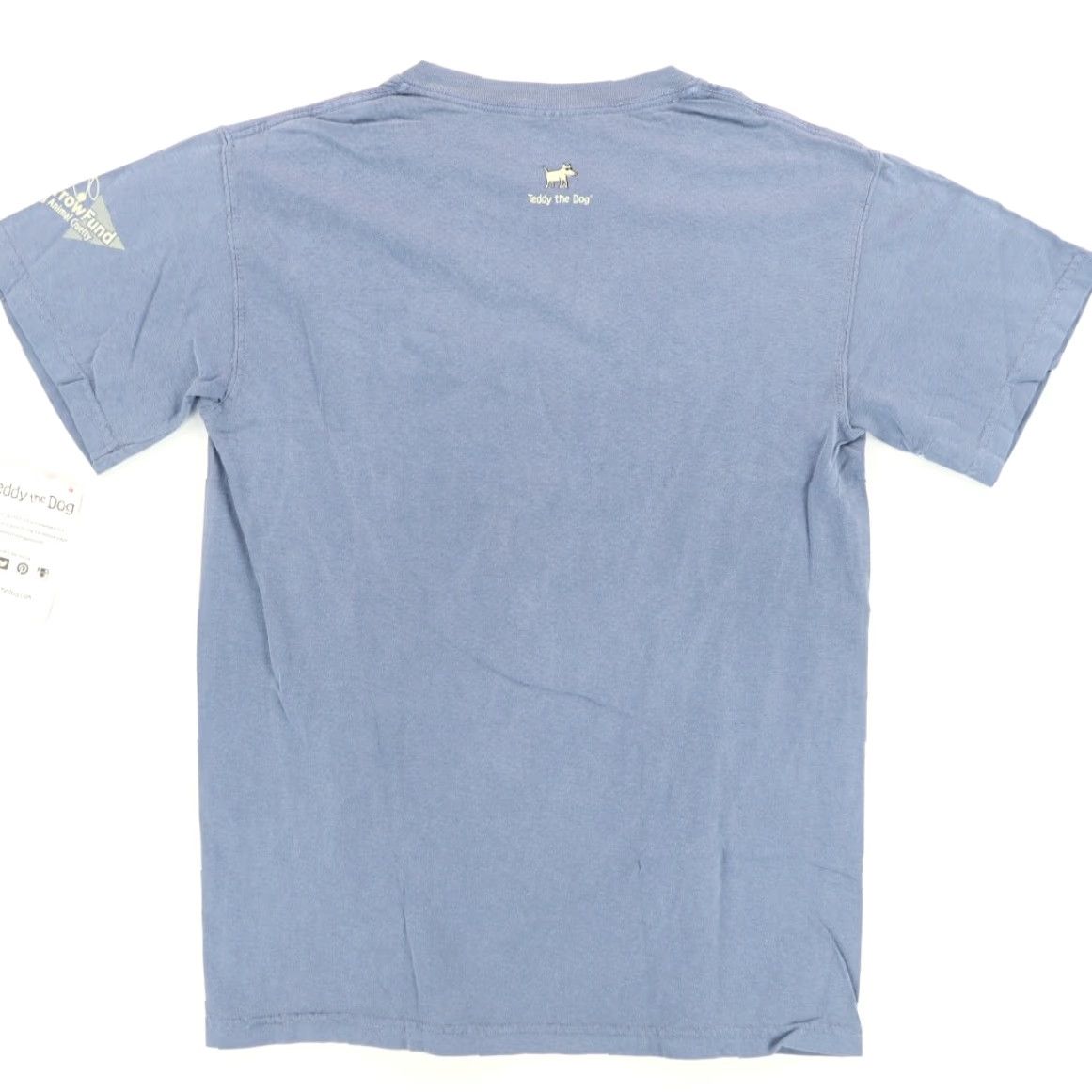 Vintage VINTAGE Teddy the Dog Talk Derby to Me Solid T-Shirt Blue Men's S Size US S / EU 44-46 / 1 - 4 Thumbnail