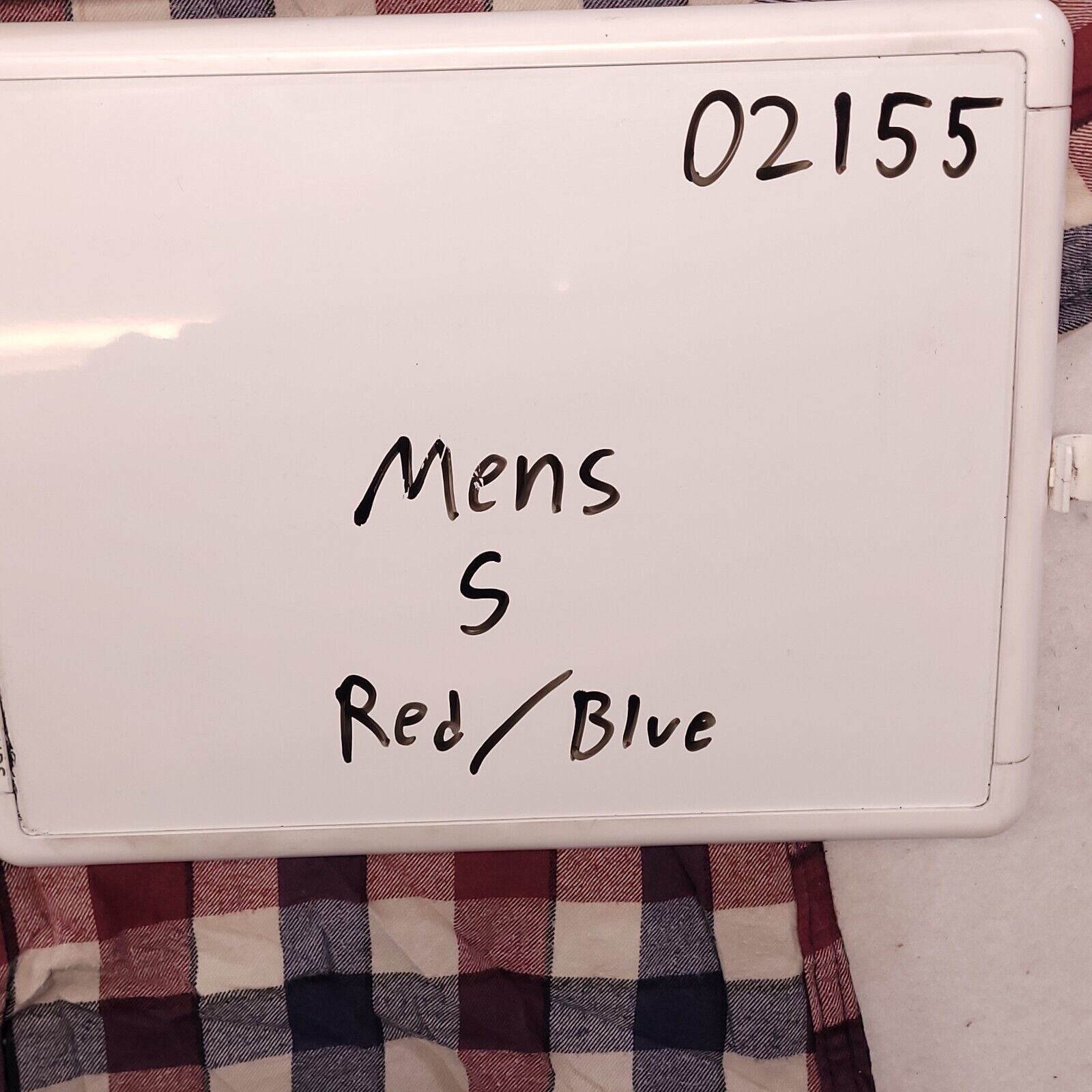 Merona Merona Gingham Flannel Shirt Mens Size Small S Red Blue Size US S / EU 44-46 / 1 - 9 Thumbnail