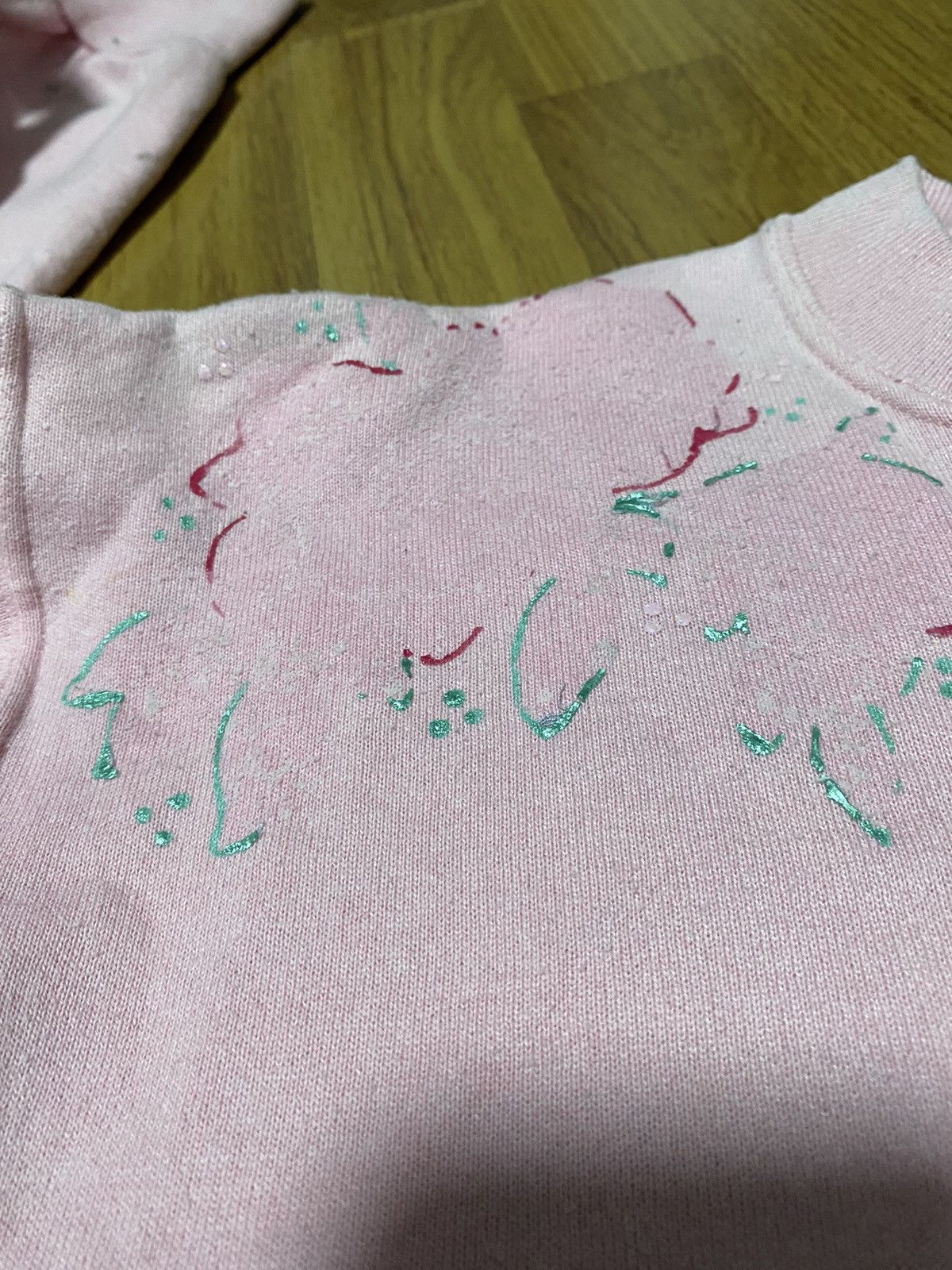Russell Athletic × Vintage Faded Pink Russell Athletic Sweatshirt Custom Size US M / EU 48-50 / 2 - 23 Thumbnail