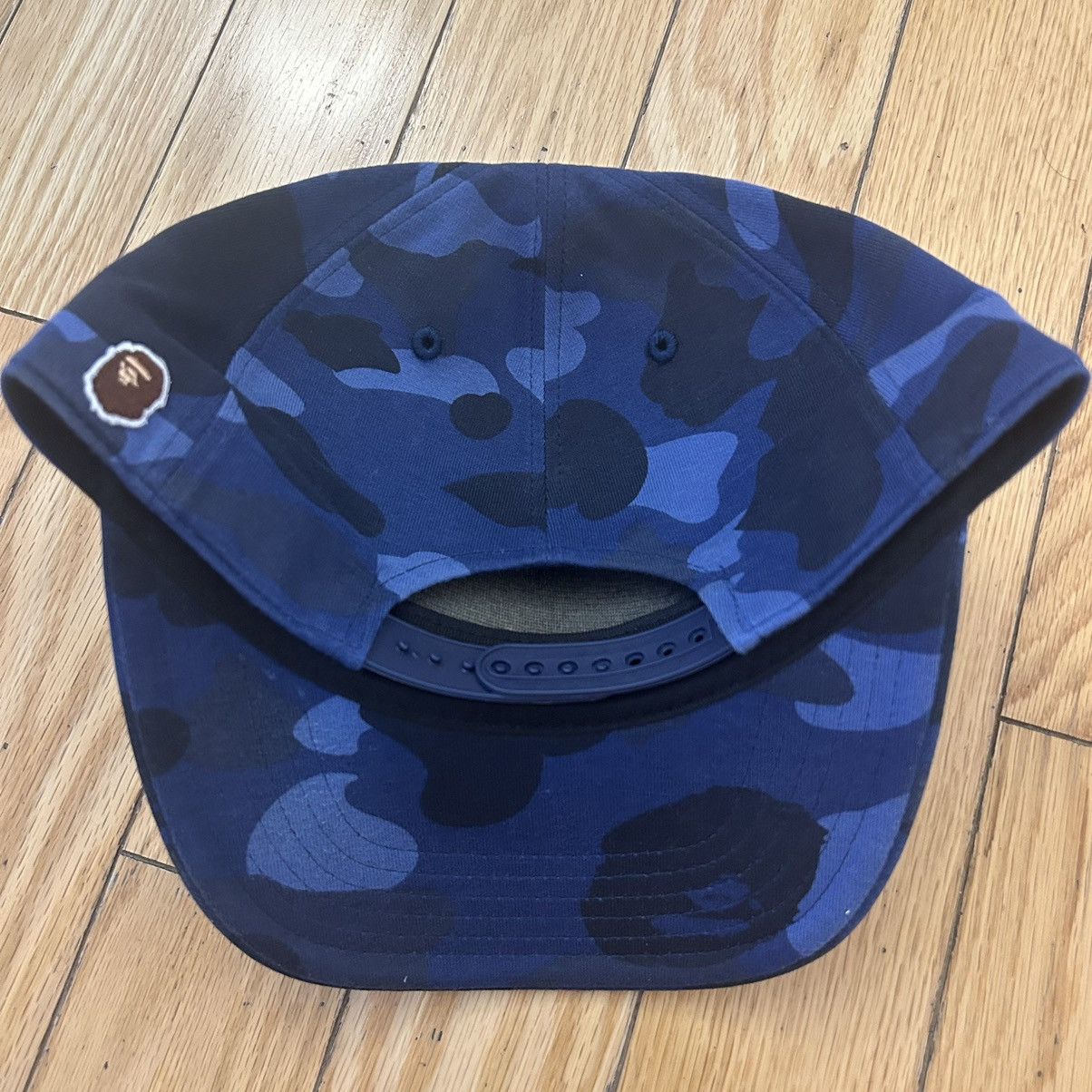 Bape Bape Baseball Cap Blue Camo Logo Size ONE SIZE - 2 Thumbnail