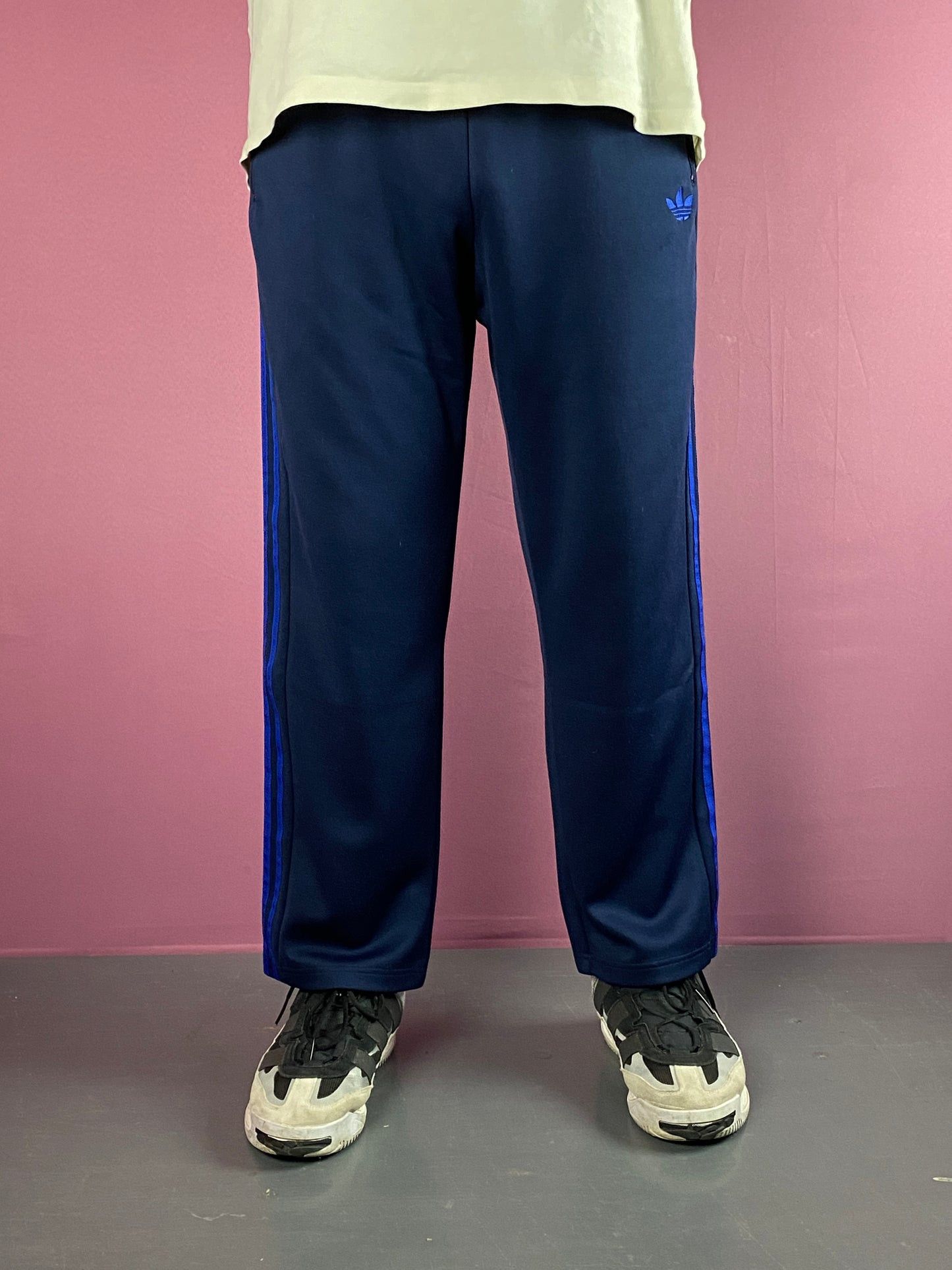 Adidas Adidas Originals Vintage Men's Striped Track Pants - XL Size US 38 / EU 54 - 3 Thumbnail