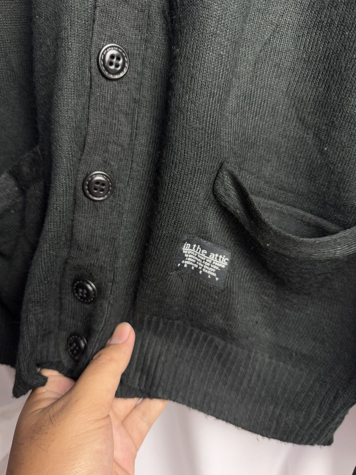 Japanese Brand Intheattic Cardigan Rockers England Ifsix Lgb Style Size US L / EU 52-54 / 3 - 5 Thumbnail