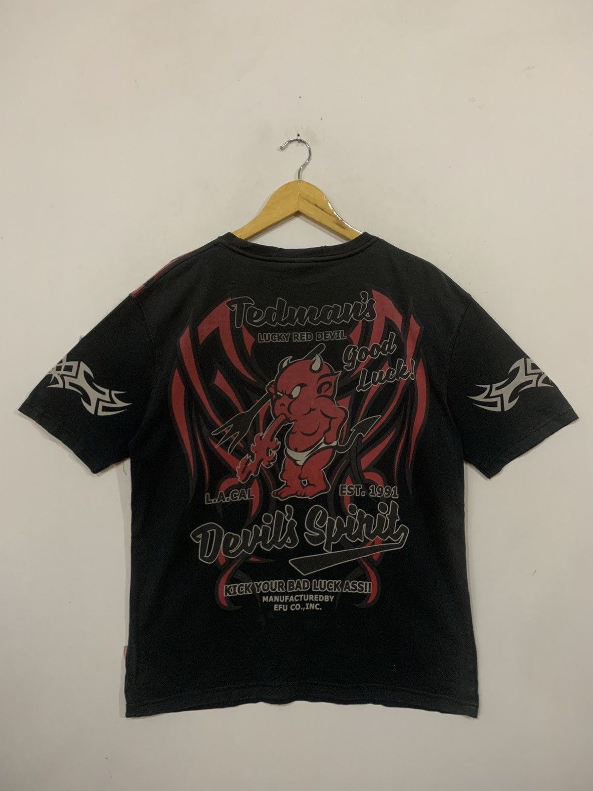 Japanese Brand Ted Company Devil’s Equipment T-shirt Size US L / EU 52-54 / 3 - 2 Thumbnail
