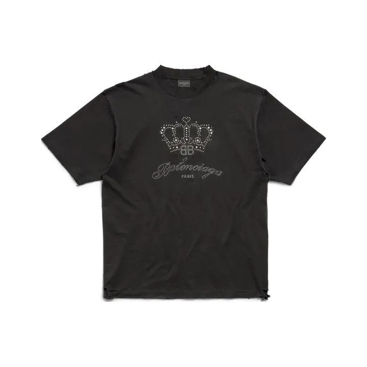 Balenciaga BbMotel Crown Logo T-shirt 0079