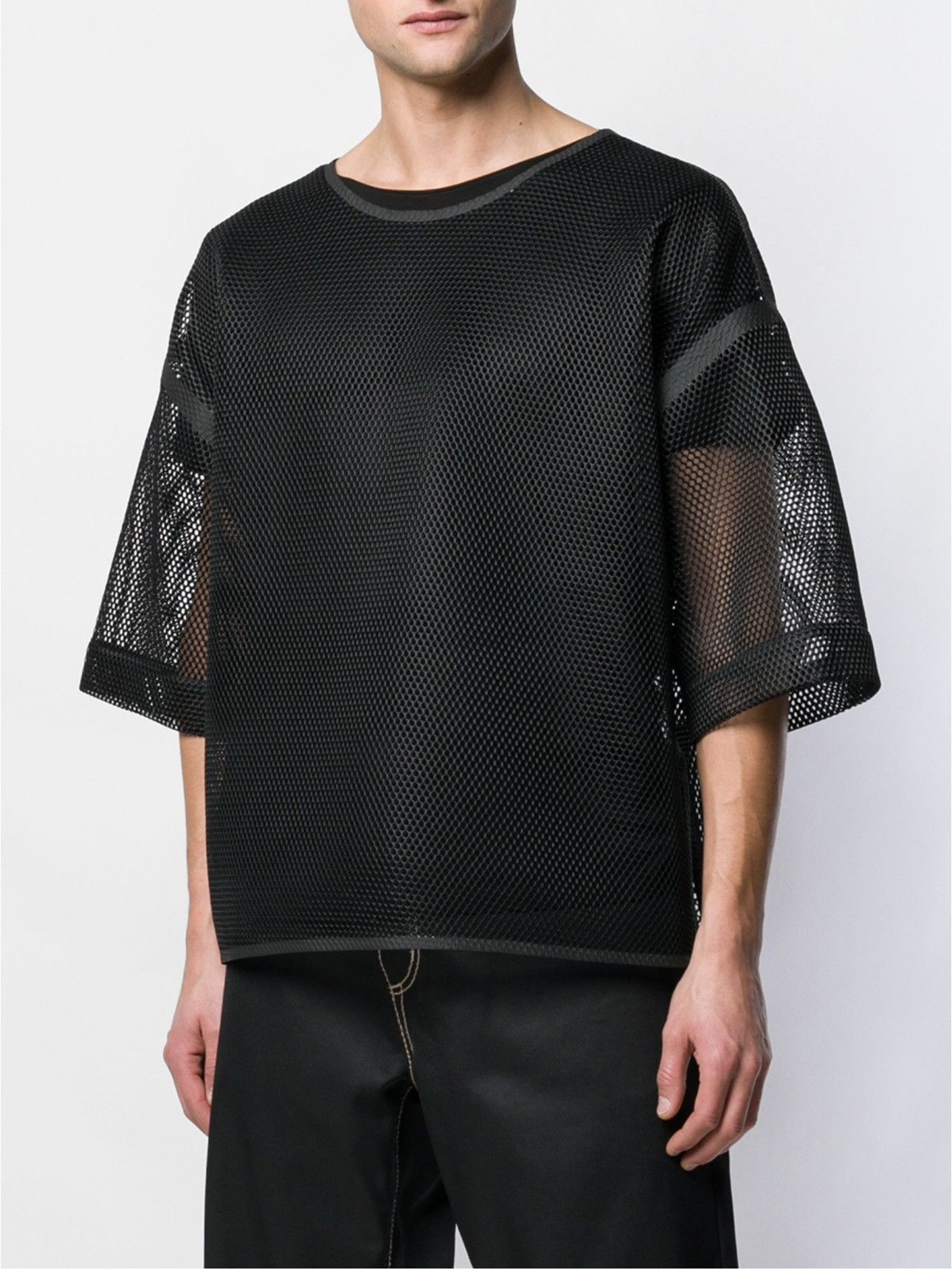 Fendi Fendi Mesh T-Shirt Size US L / EU 52-54 / 3 - 2 Thumbnail