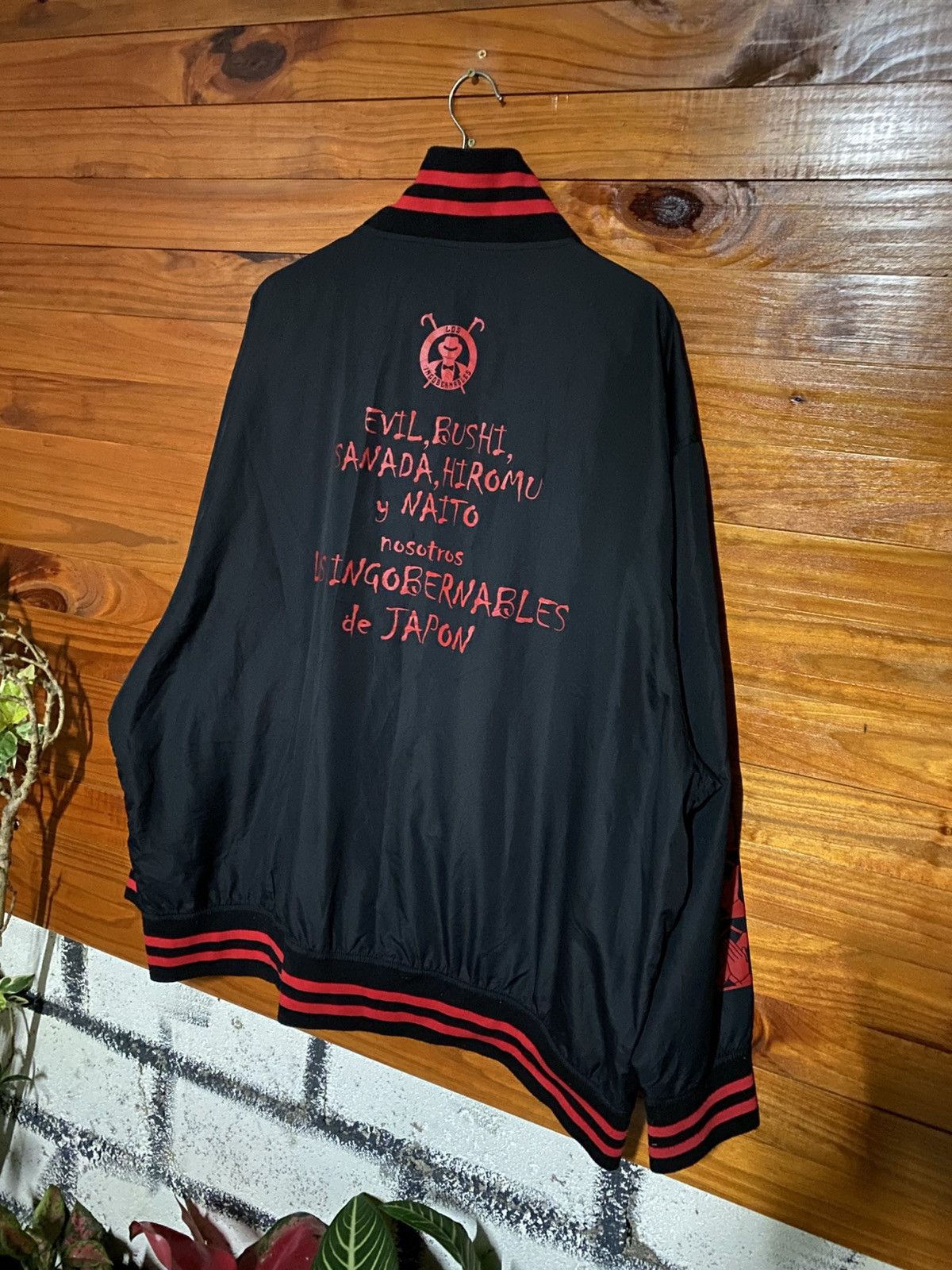 Japanese Brand Los Ingobernables de Japón NJPW Varsity – EVIL SANADA Hiromu Size US XXL / EU 58 / 5 - 11 Thumbnail