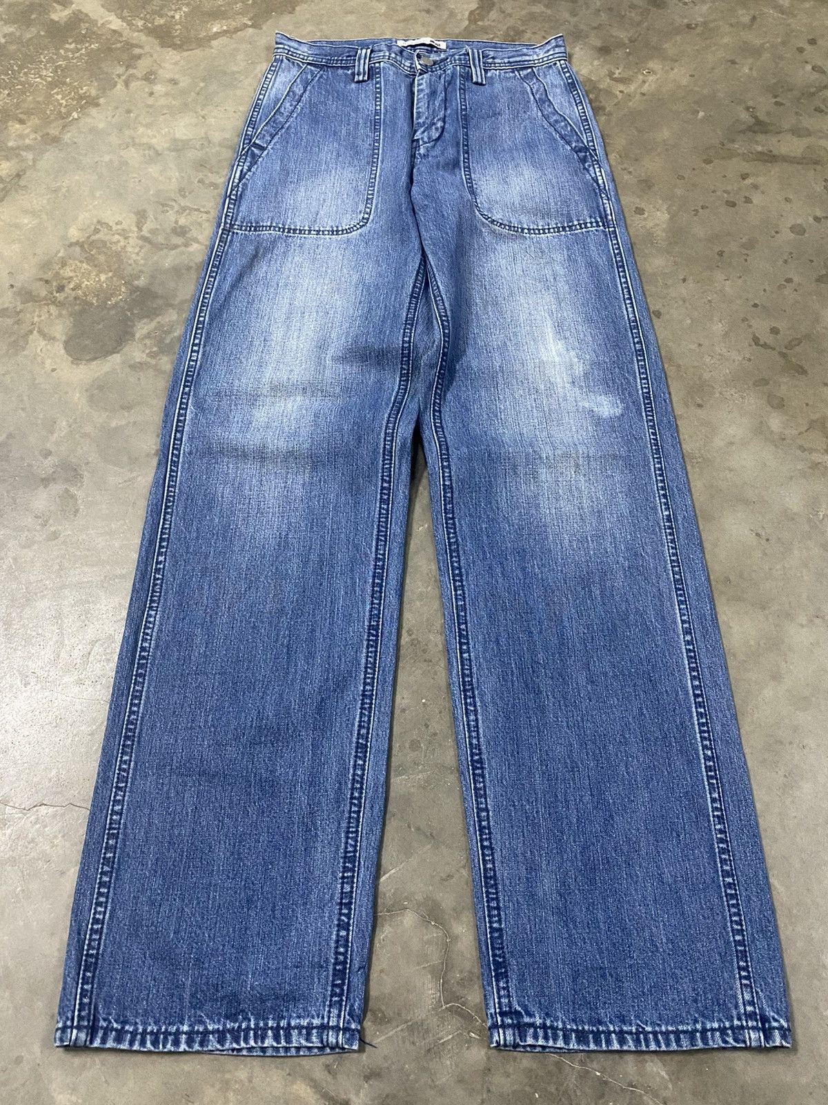 JW Anderson × Jean × Uniqlo Baggy Jeans JW Anderson x Uniqlo @204 Size US 29 - 4 Thumbnail