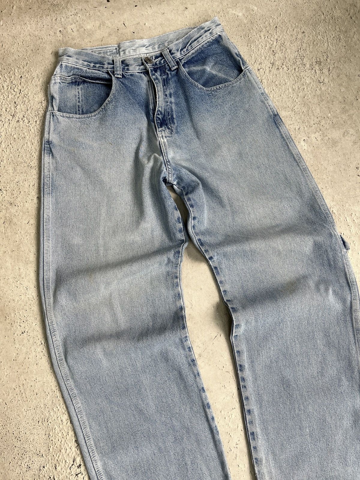 JNCO Jnco style wide leg washed rap jeans pants y2k Size US 30 / EU 46 - 3 Thumbnail