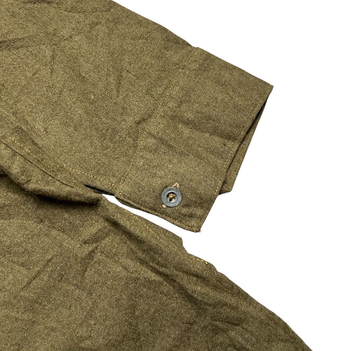 Other Original WW2 British Army OR (Other Ranks) Collarless Shirt Size US S / EU 44-46 / 1 - 8 Thumbnail