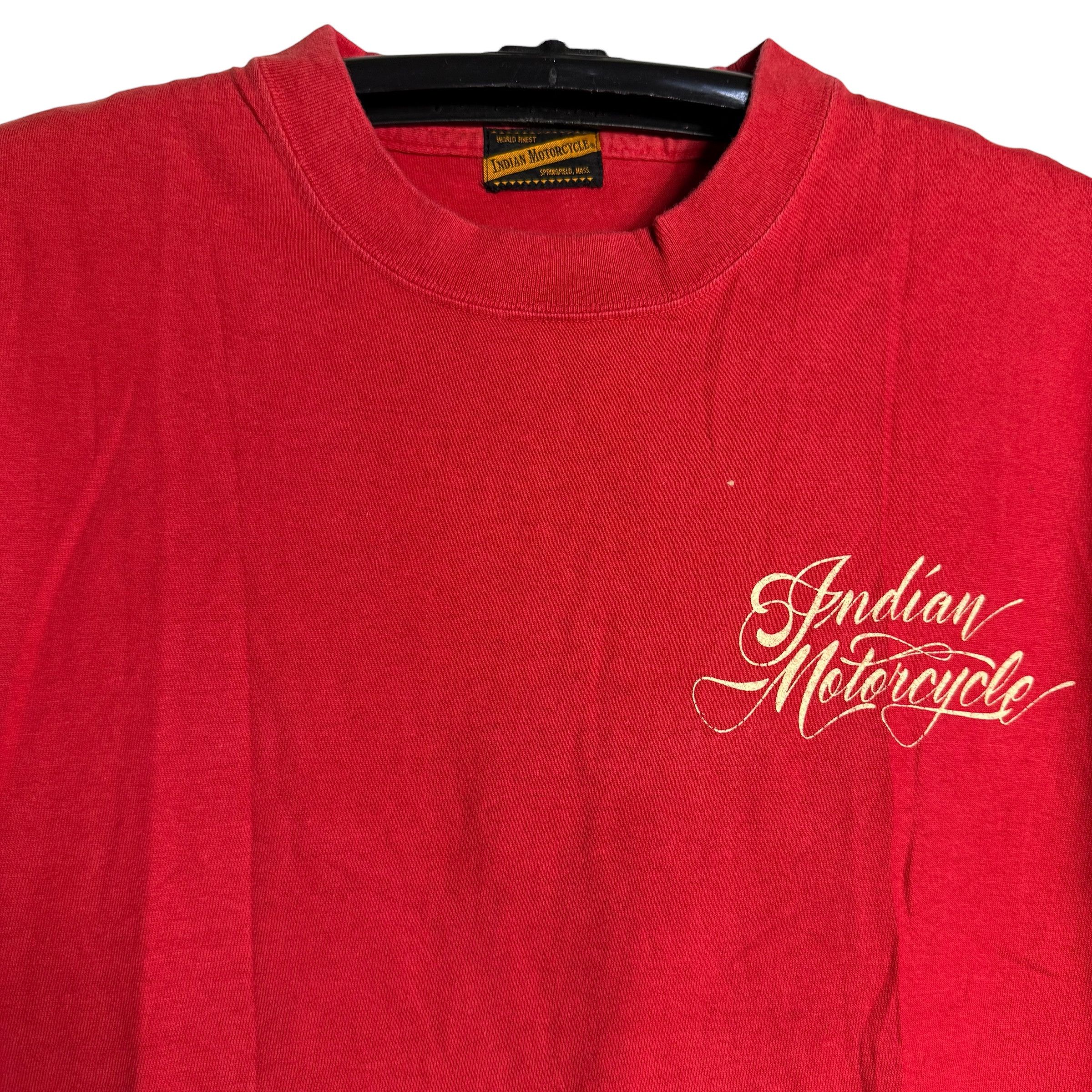 Indian Motorcycle 🔥RARE🔥Vintage Indian Motorcycle Spellout T-shirt Size US M / EU 48-50 / 2 - 4 Thumbnail