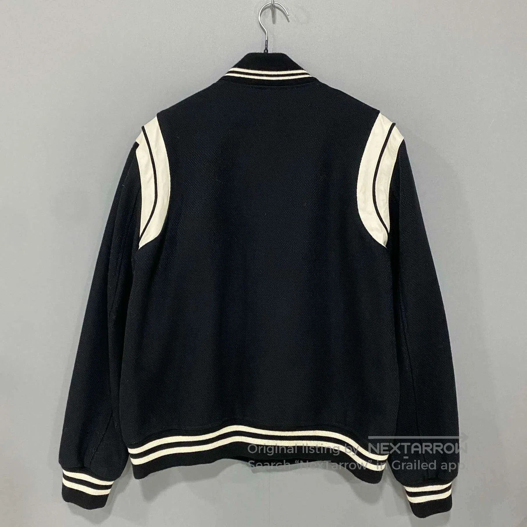 Saint Laurent Paris Saint Laurent Classic Baseball Jacket. Size US L / EU 52-54 / 3 - 3 Thumbnail