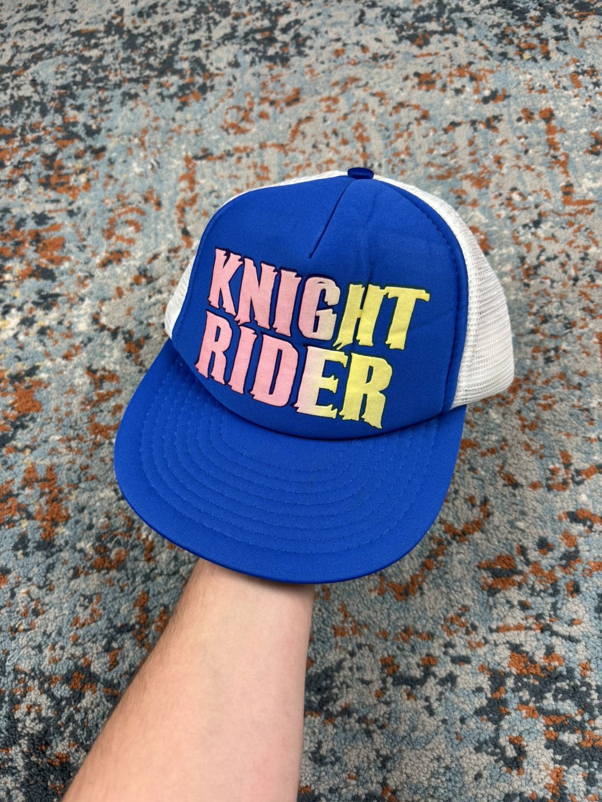 Vintage Rare Vintage 80s Knight Rider movie promo trucker hat 1982 Size ONE SIZE - 1 Thumbnail