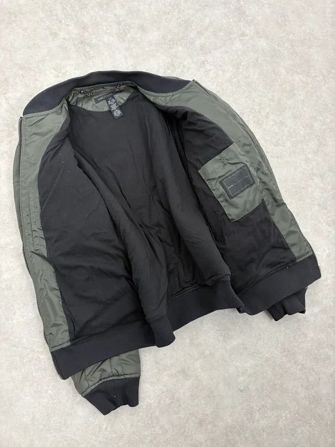 Marc Jacobs 2010s Marc Jacobs Olive Quilted Nylon Bomber Jacket Size US M / EU 48-50 / 2 - 7 Thumbnail