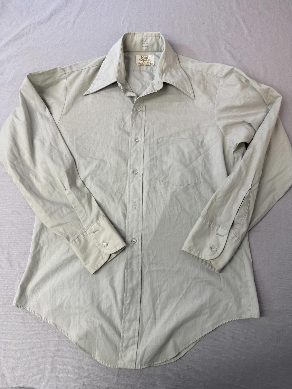 Kenzo VTG Kent Collection by Arrow LS Button Up VTG 2.11.25 Size 42R - 1 Thumbnail