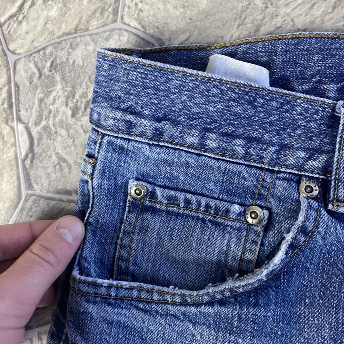 Yohji Yamamoto Yohji Yamamoto Y-3 Adidas Embroidered Big Logo Jeans Size US 32 / EU 48 - 11 Thumbnail