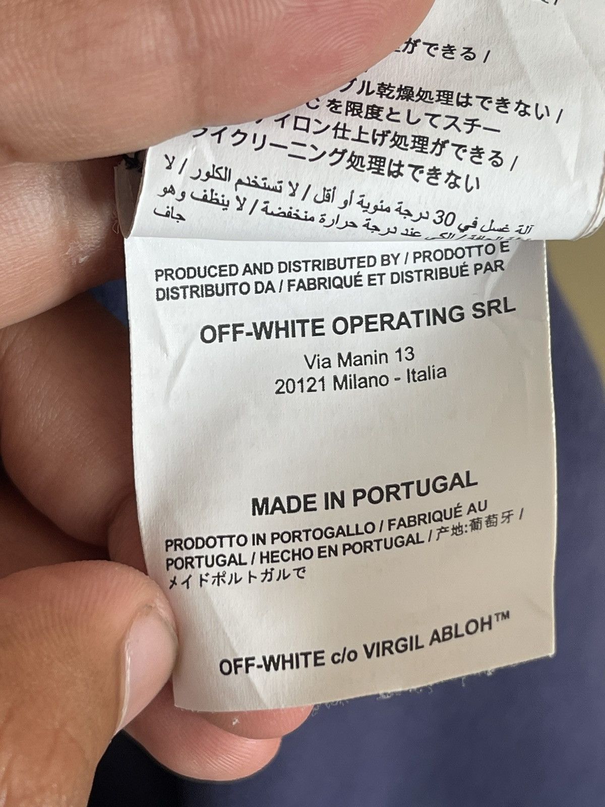 Off-White Off White Logo Tee Size US S / EU 44-46 / 1 - 10 Thumbnail