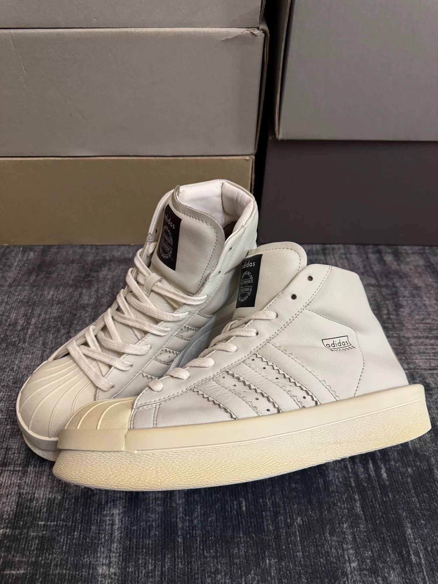 Rick Owens Rick Owens Pink Hitop Sneakers 42 Men Size US 9 / EU 42 - 1 Thumbnail