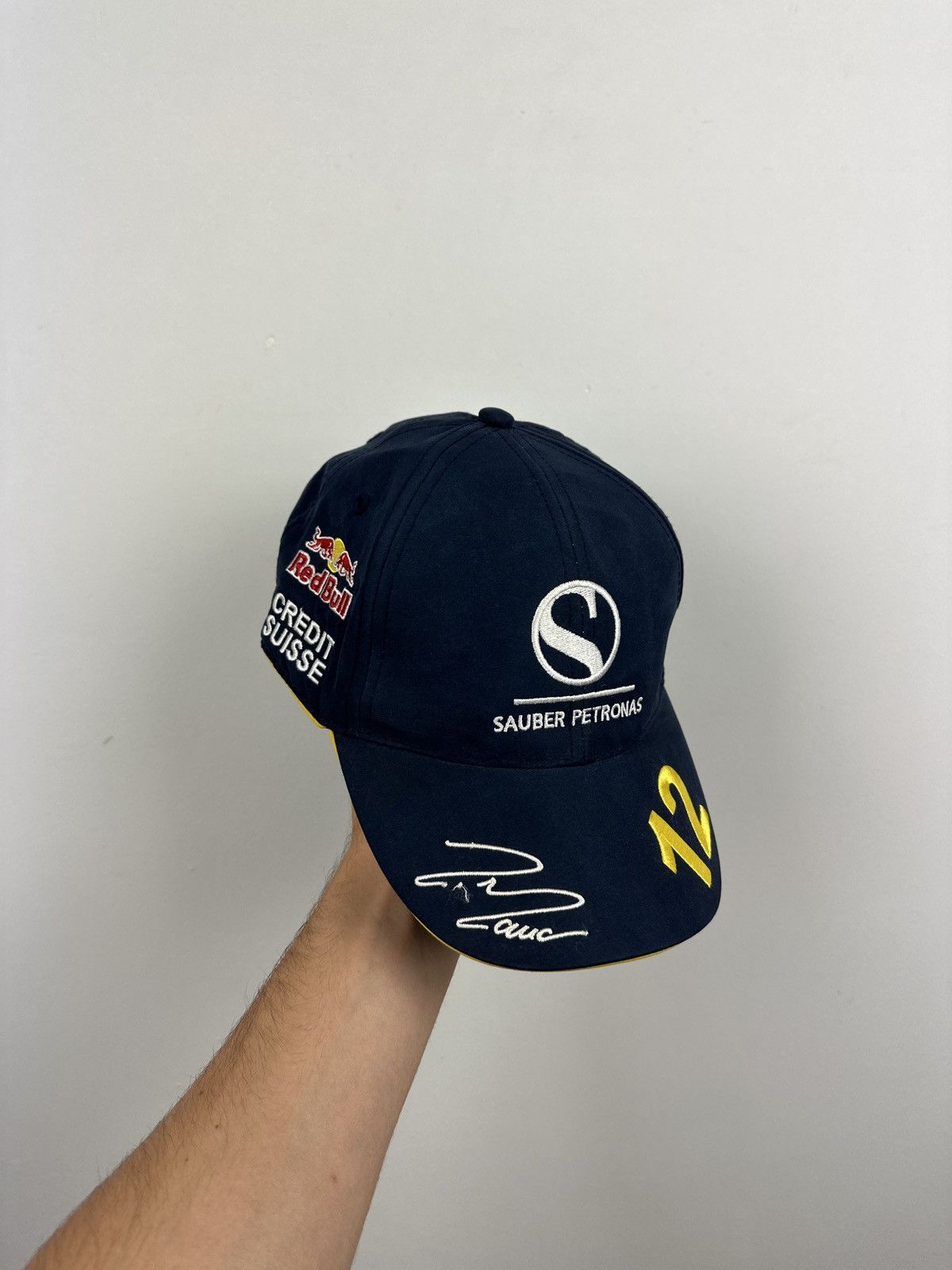 Formula 1 × Red Bull × Vintage Vintage Red Bull Sauber Petronas Racing Cap Size ONE SIZE - 1 Thumbnail