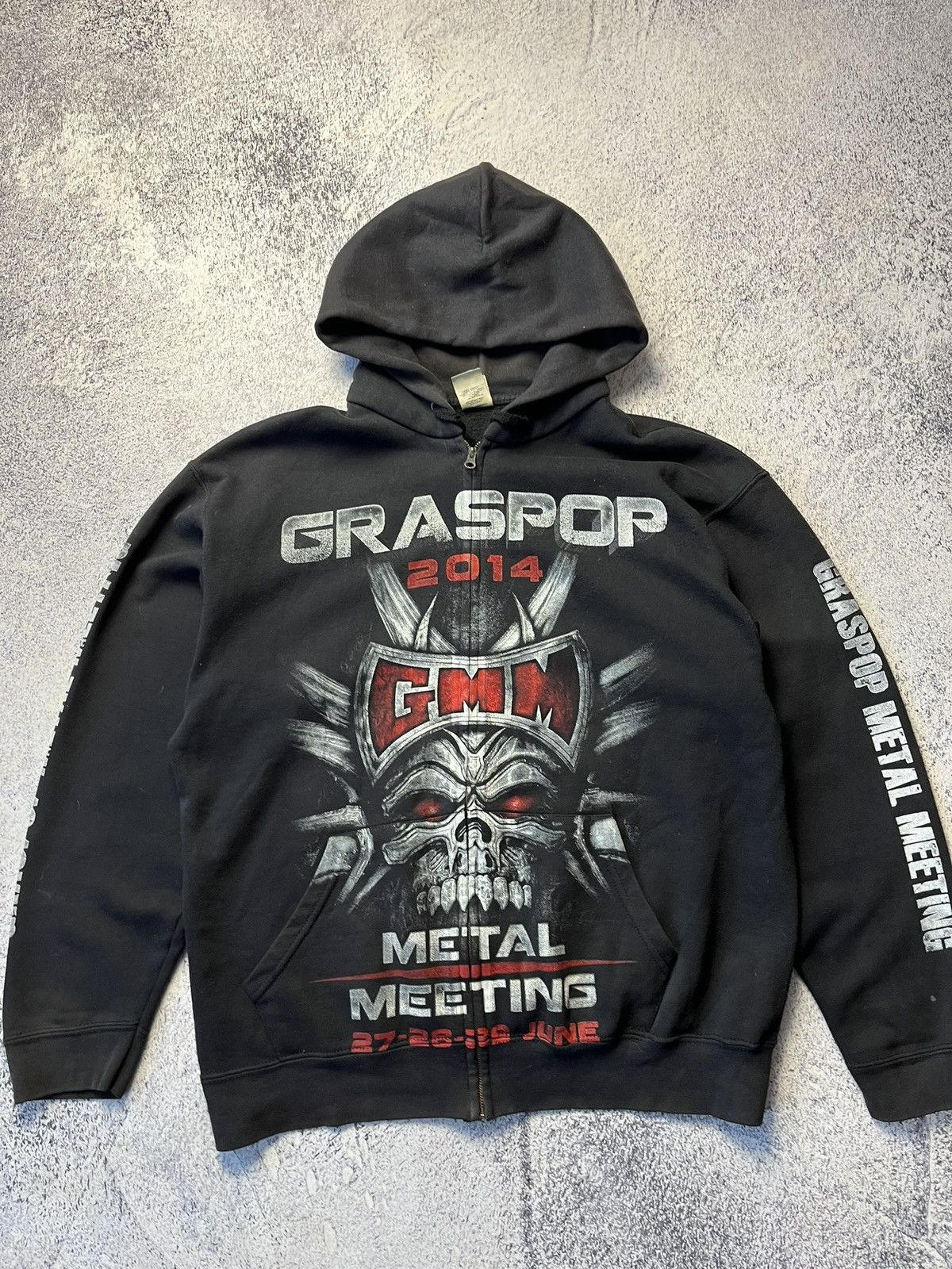 Vintage Vintage Graspop 2014 Metal Meeting Rock Size US L / EU 52-54 / 3 - 9 Thumbnail