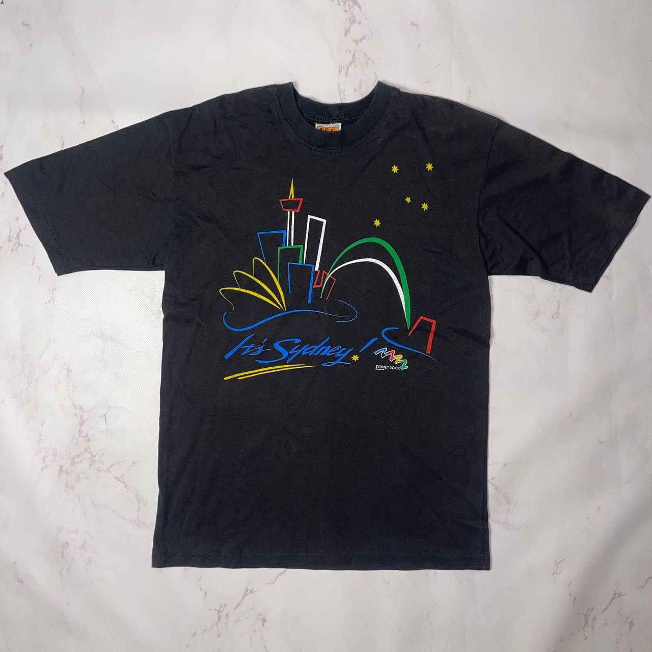 Vintage Vintage Sydney 2000 Olympic Games Australia Sz L Bonds Y2K Size US L / EU 52-54 / 3 - 2 Thumbnail