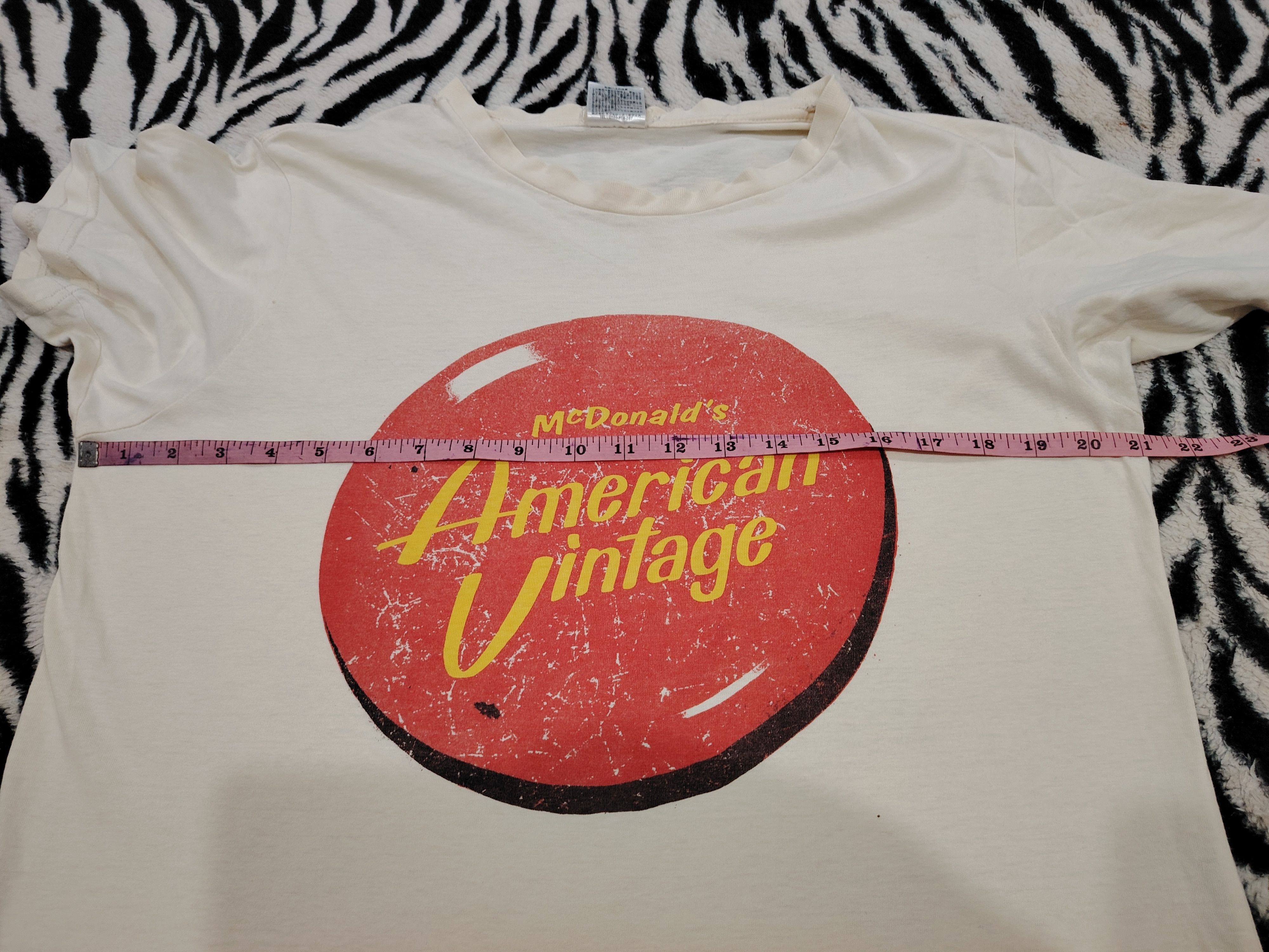Other × Vintage Distressed McDonald's American vintage tee Size US L / EU 52-54 / 3 - 5 Thumbnail
