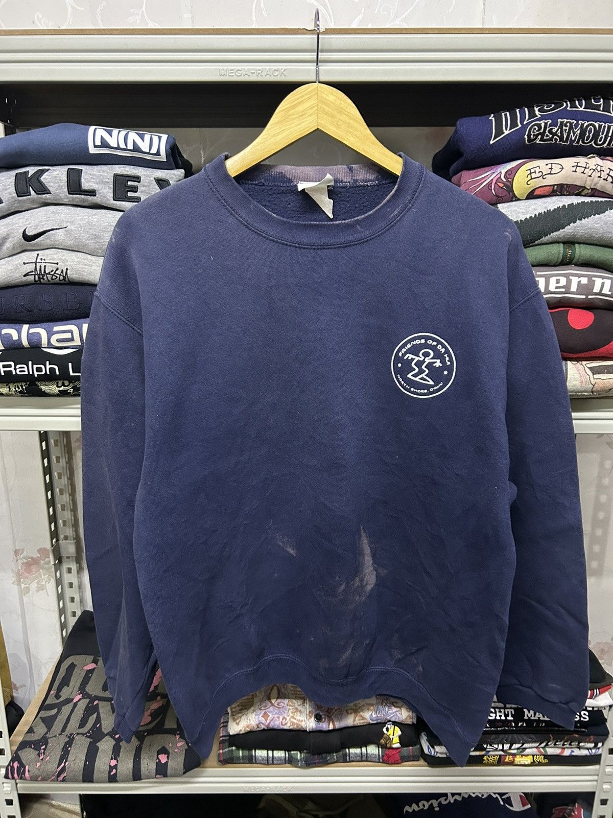 Japanese Brand × Vintage Vintage Da hui hawaii surfing sweatshirt Size US M / EU 48-50 / 2 - 2 Thumbnail