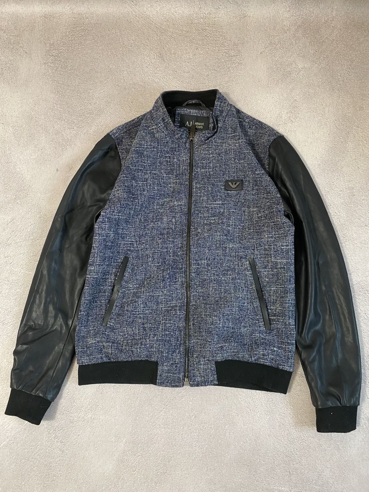 Armani Armani Jeans vintage distressed y2k jacket Size US M / EU 48-50 / 2 - 1 Thumbnail
