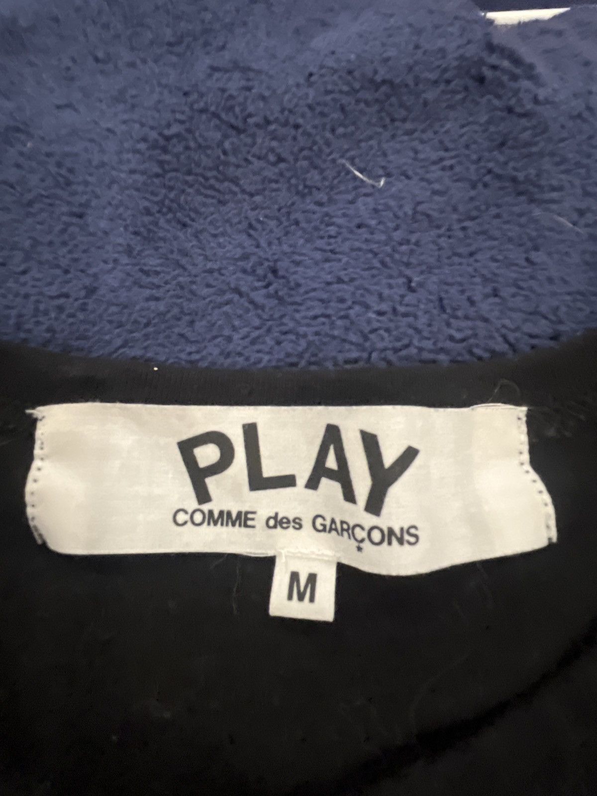Comme des Garcons Comme des Garçons PLAY Three Hearts T-Shirt 'Black' Size US M / EU 48-50 / 2 - 3 Thumbnail
