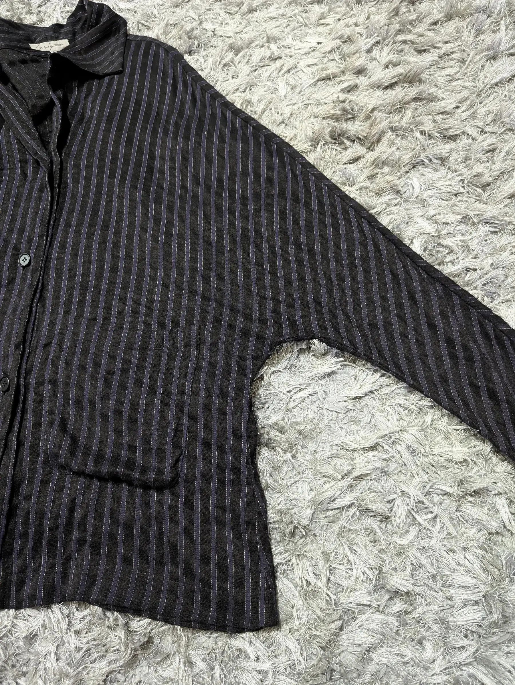 Yohji Yamamoto 💥FINAL DROP 💥S/S 2006 YohjiDrop Shoulder Pleated Jacket Size US S / EU 44-46 / 1 - 9 Thumbnail