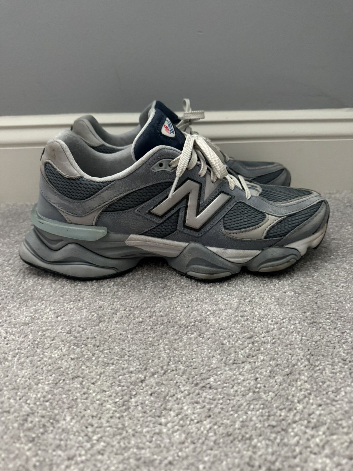 New Balance New Balance 9060 Blue/Grey Size US 12 / EU 45 - 3 Thumbnail