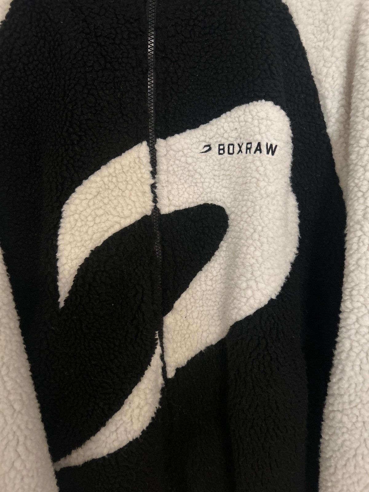 Other Streetwear Boxeaw black and white Sherpa jacket Size US L / EU 52-54 / 3 - 2 Thumbnail