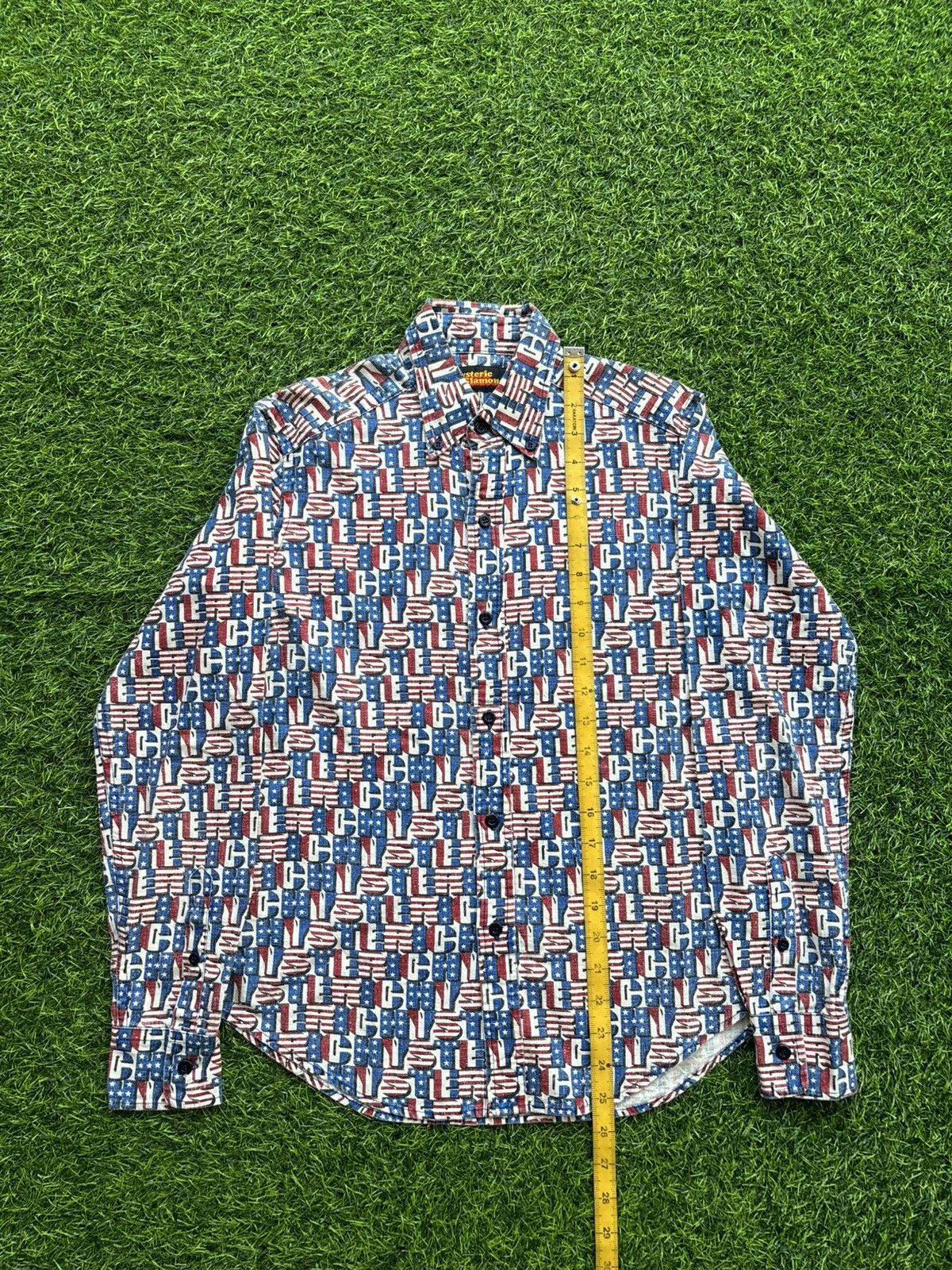 Hysteric Glamour Vintage Hysteric Glamour Full Print Shirt Size US M / EU 48-50 / 2 - 11 Thumbnail
