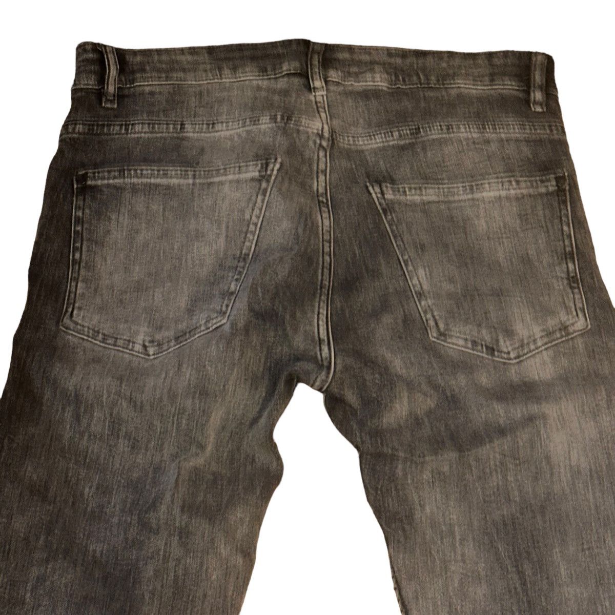 Divided Divided gray skinny moto button fly jeans Size US 31 - 4 Thumbnail
