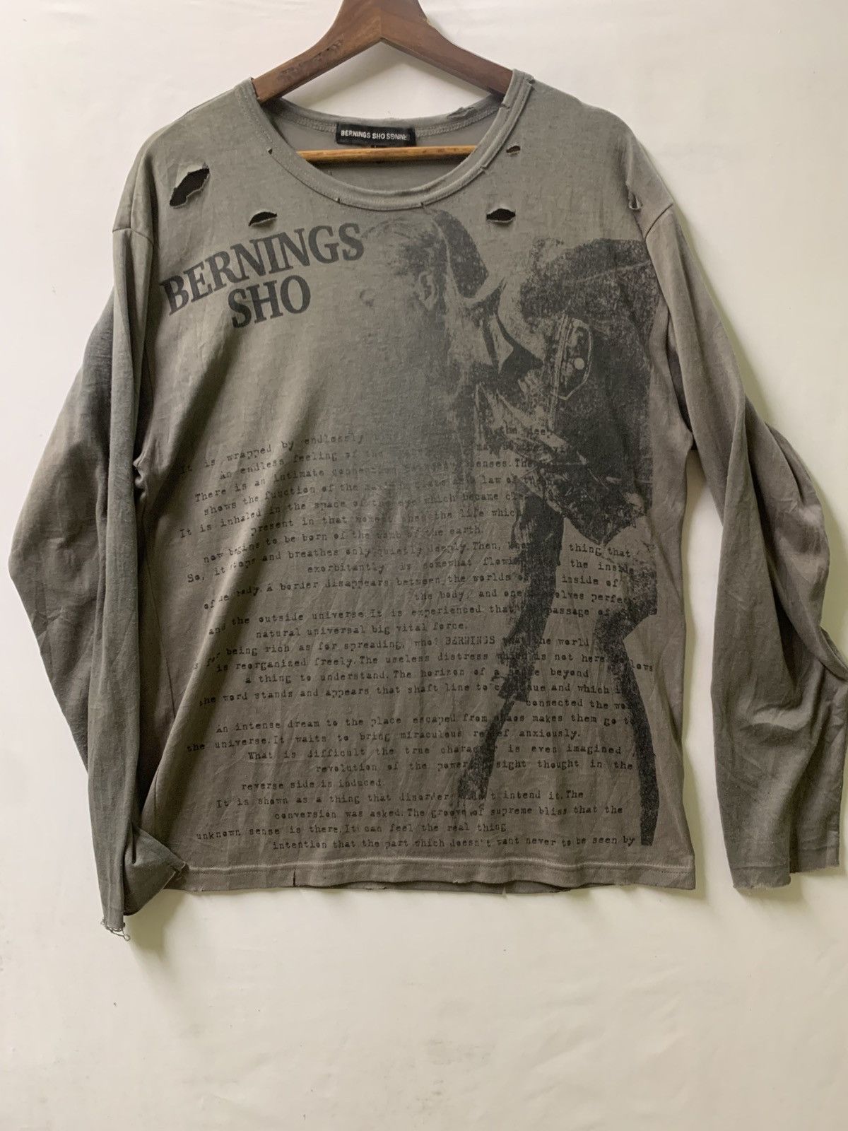 Japanese Brand BERNINGS SHO TEE Size US L / EU 52-54 / 3 - 10 Thumbnail
