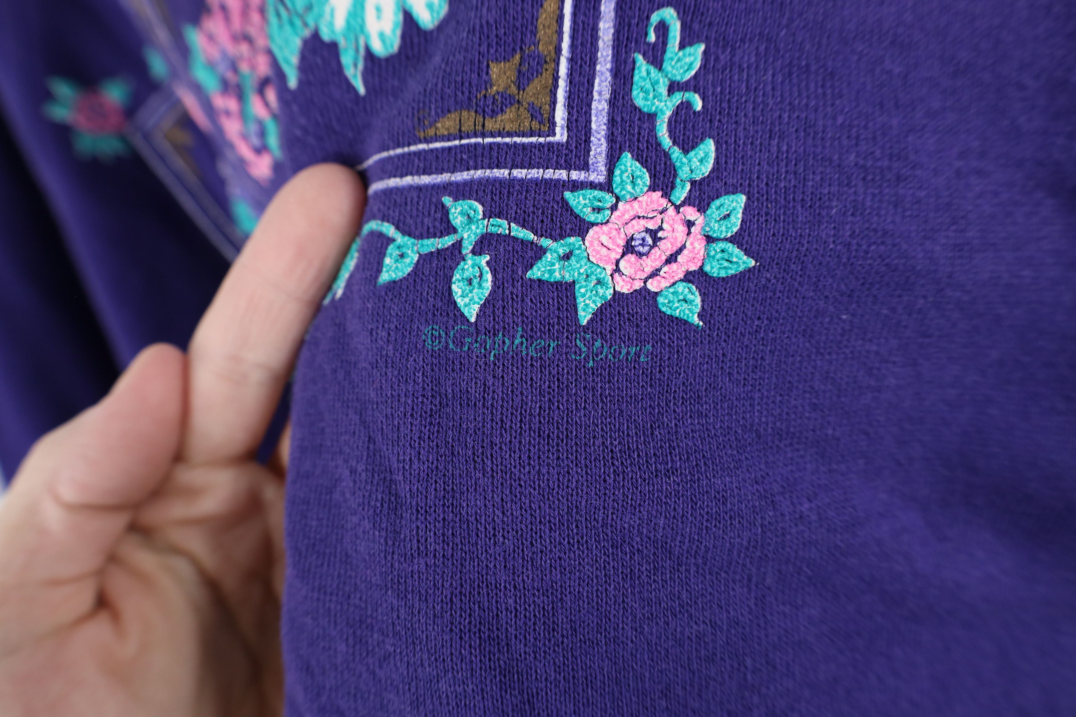 Vintage Vintage 90s Streetwear Farmhouse Collared Sweatshirt USA Size XXL / US 16-18 / IT 52-54 - 5 Thumbnail