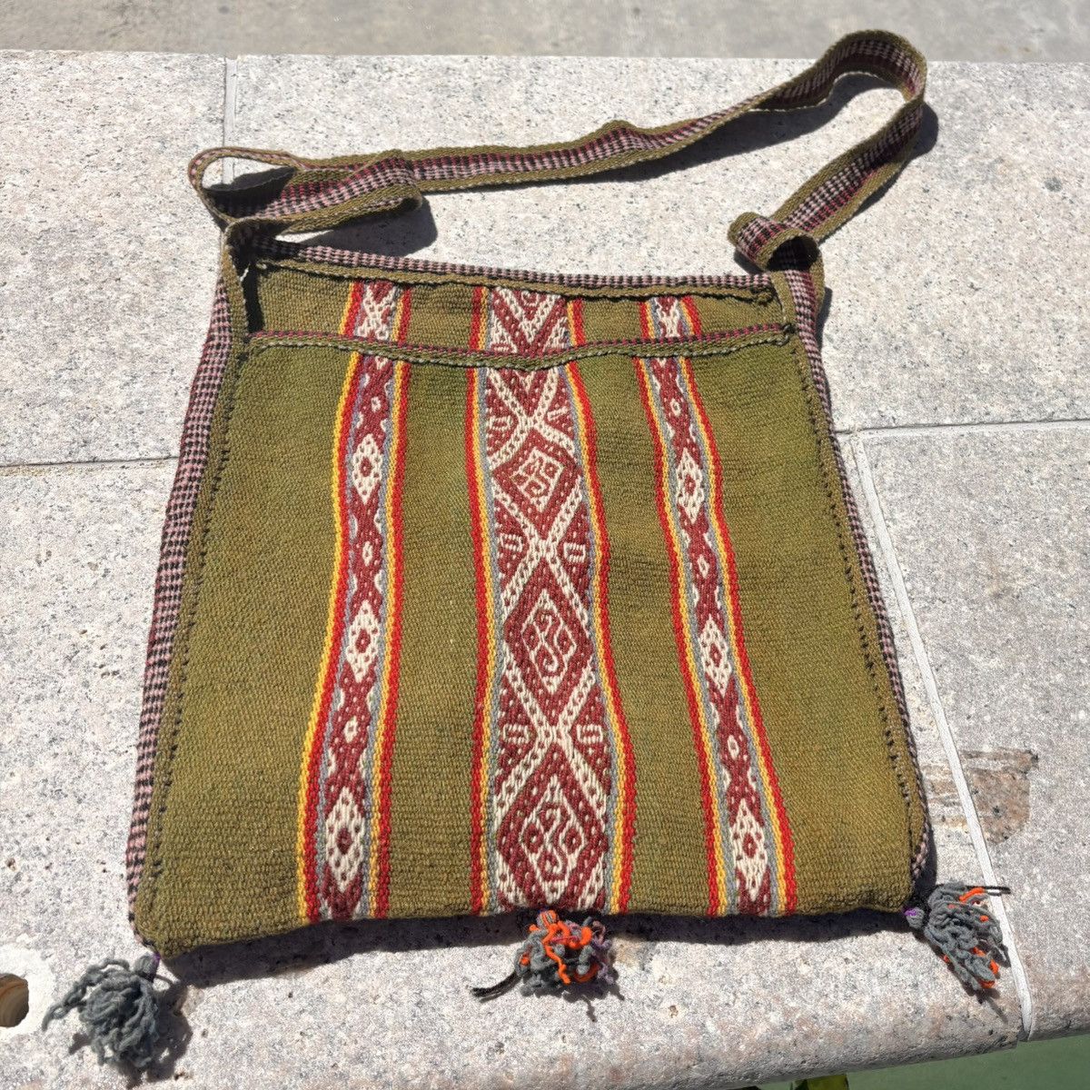 Handmade Handmade Green Crossbody Bag Size ONE SIZE - 1 Preview